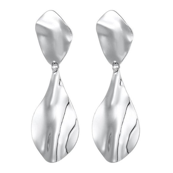 Jewelry - 🤍 Silver Luxury Geometric Earrings